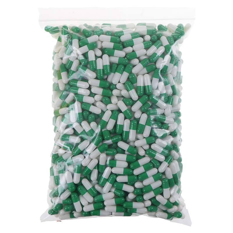 1000Pcs Empty Hard Vacant Gelatin Capsule Size 0# Gel Medicine Pill VitaminU QM - Bild 17 von 19