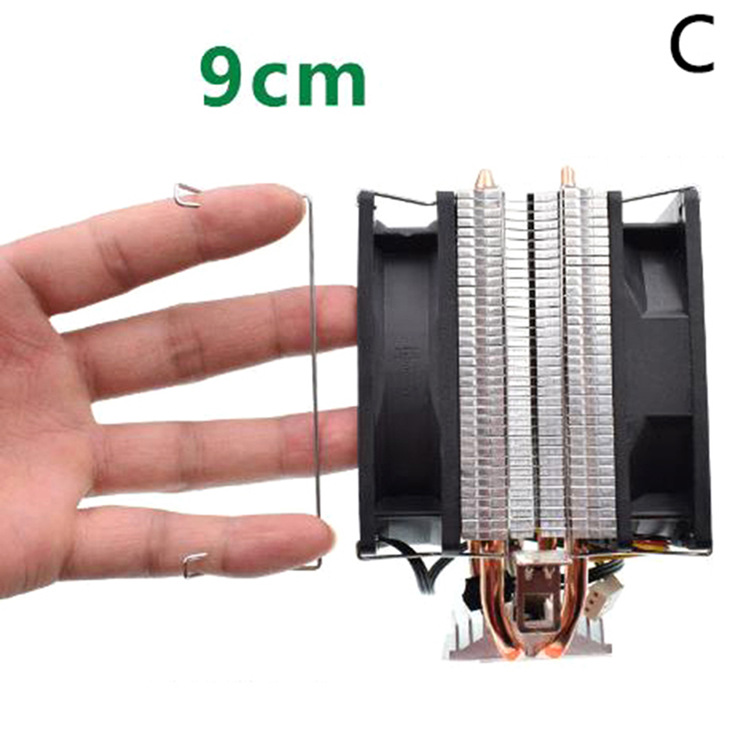1Pair CPU Radiator Fan Hook Fixed Bracket Fan Buckle Elastic Steel Fan Buc~ho - Afbeelding 17 van 17