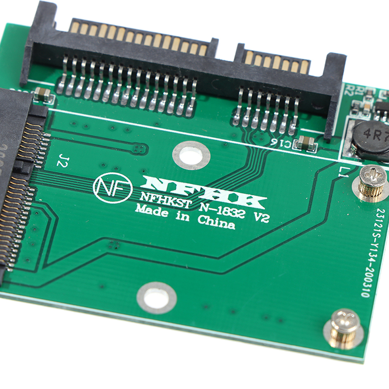 MSATA SSD auf 2,5 '' SATA 6.0gps Adapter Converter Card Module BoardP2 LTkj-qk - Picture 3 of 12