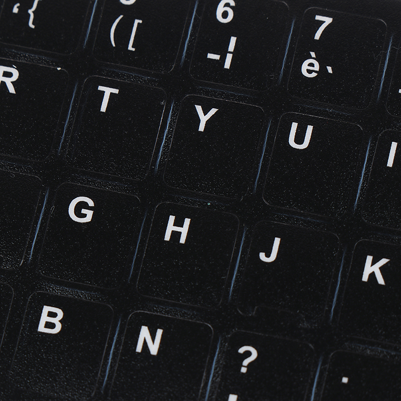 Waterproof Laptop Keyboard Stickers Spanish/French Korean/Thai Keyboard Layo-ja