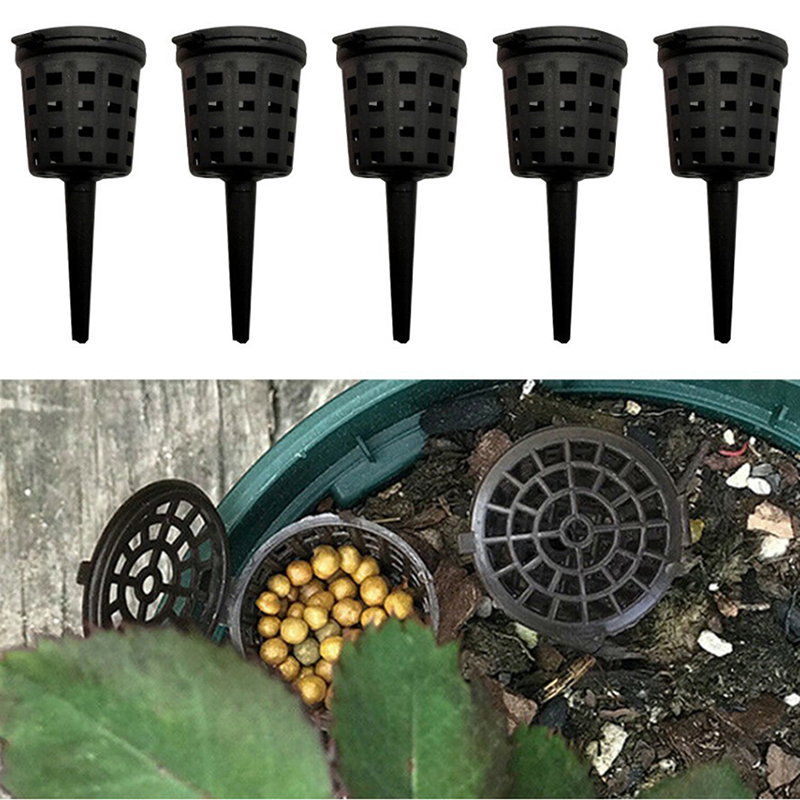 20/100Pcs Plants Fertilizer Basket for Flower Nursery Pot Osmocote Bonsai Orc-ja - Picture 1 of 14