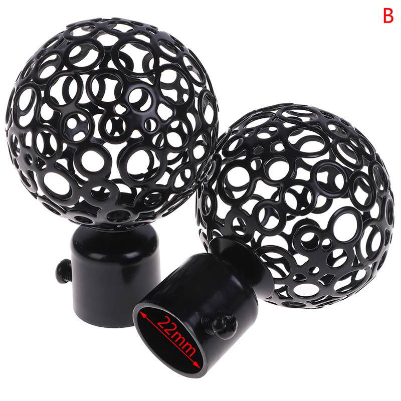 Curtain rod end caps deals