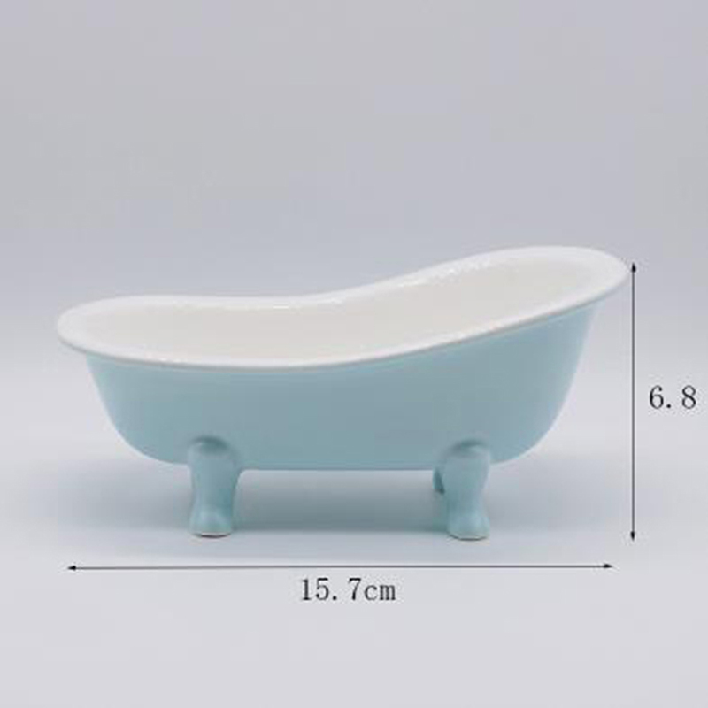 1:12 Dollhouse Porcelain Bath Tub Miniature Bathroom Furniture Accessory( - Bild 17 von 17