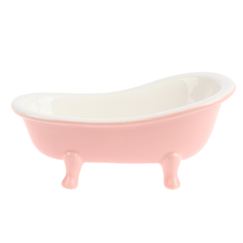1:12 Dollhouse Porcelain Bath Tub Miniature Bathroom Furniture Accessory( - Bild 14 von 17