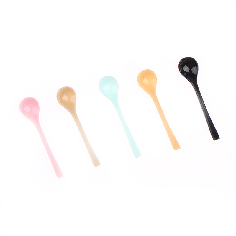 1Pc Doll House Accessories Mini Ice Cream Dessert Yogurt Spoon Deco.l8 Bh