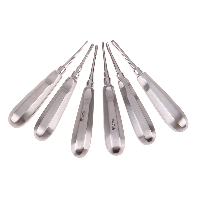 Dental Surgery Extracting Apical Root Luxating Curved Elevator Teeth