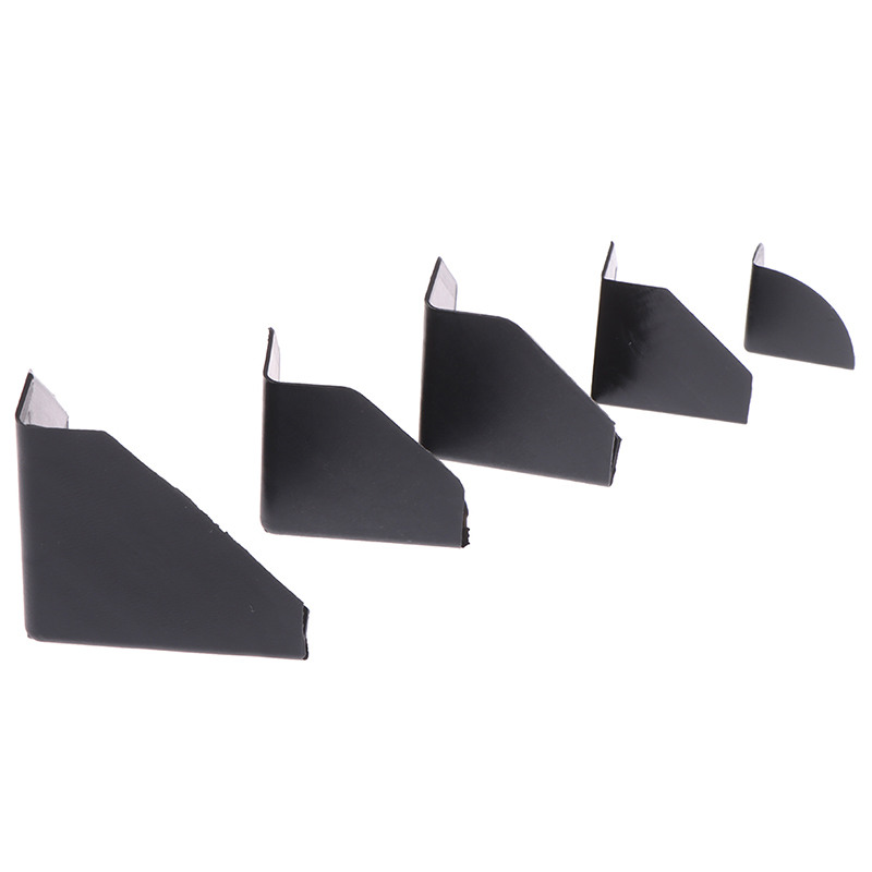 Black plastic clearance corner protectors