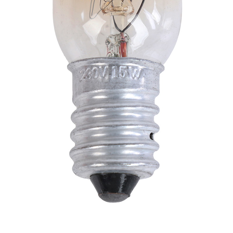 15w Refrigerator Bulb Microwave Light E12/E14/E17 Toaster/Steam Bulb Light 2-yn - Picture 3 of 13