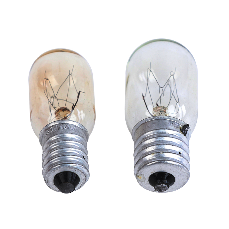 15w Refrigerator Bulb Microwave Light E12/E14/E17 Toaster/Steam Bulb Light 2-yn - Picture 7 of 13