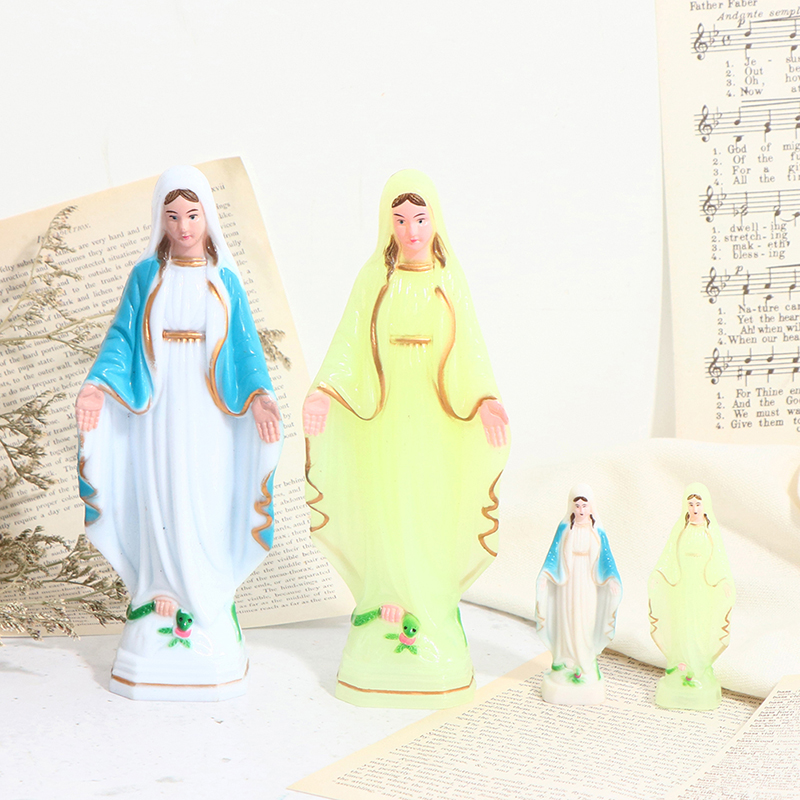 Catholic Mary Statue Madonna Handmade Virgin Mary Statue Jesus Home Decor G!AU - Picture 11 of 16