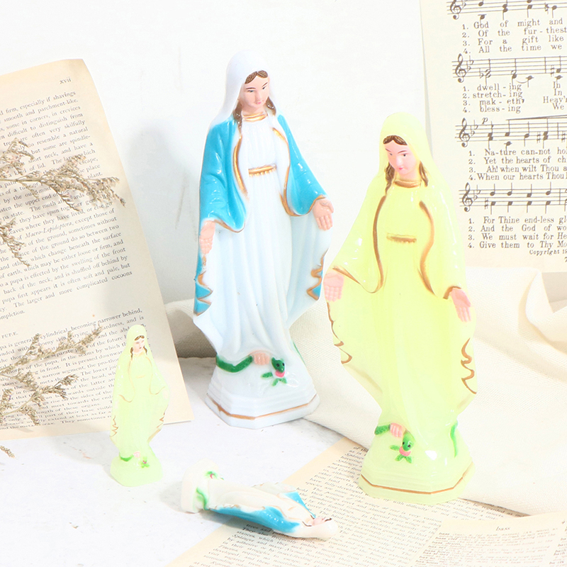 Catholic Mary Statue Madonna Handmade Virgin Mary Statue Jesus Home Decor G!AU - Picture 9 of 16