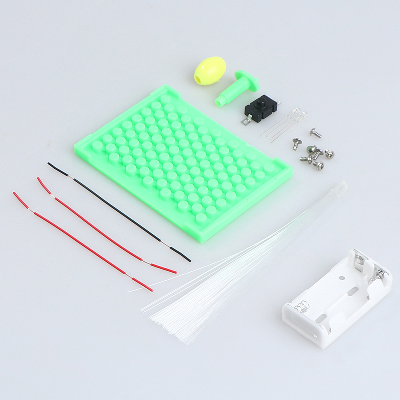 Kids Science Experiment Kits Colorful Fiber Optic Lights DIY Assembly -OY TS