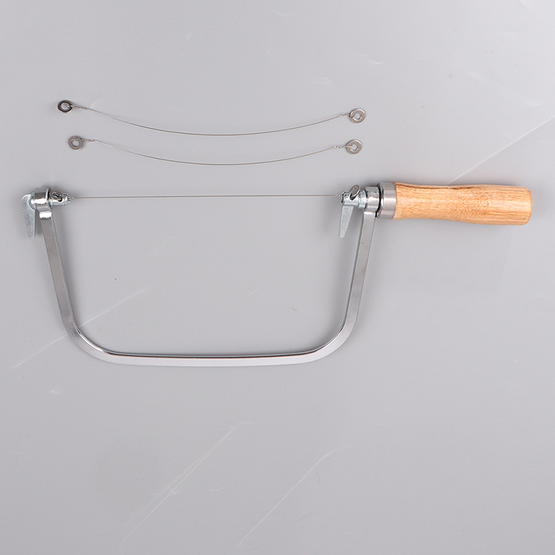 Wooden Stainless Steel String Cutter Saw With 2 Strings For Diy Soap ...