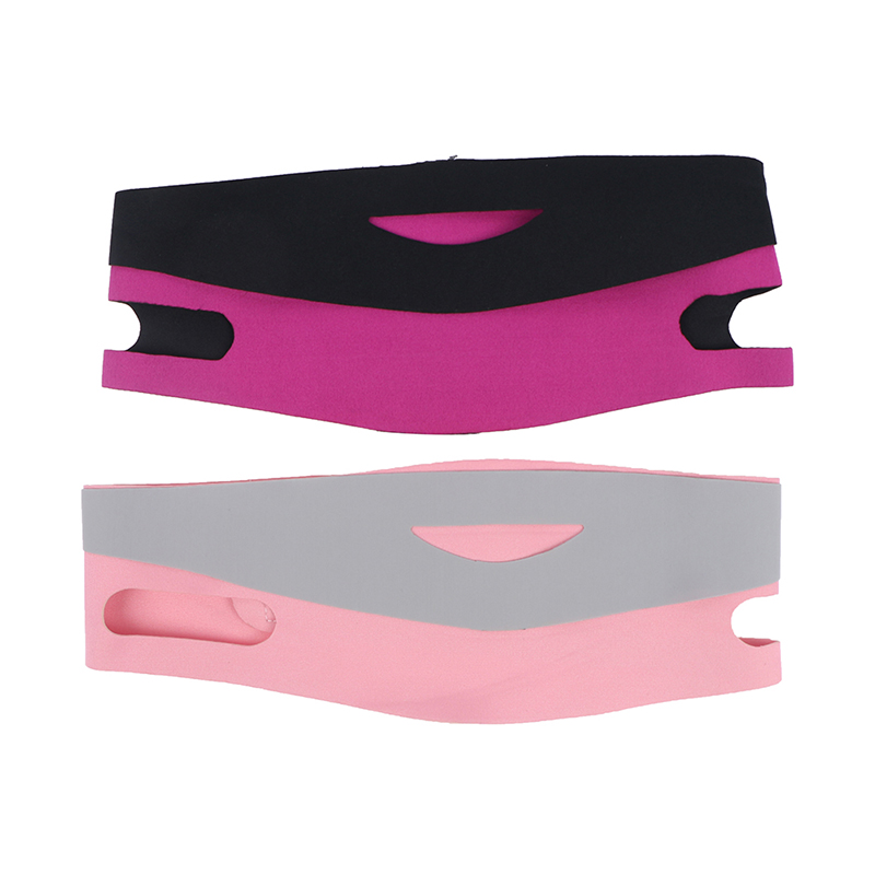 Elastic Face Slimming Bandage V Line Face Shaper Women Chin Cheek Lift Up B LNWE - Picture 2 of 14