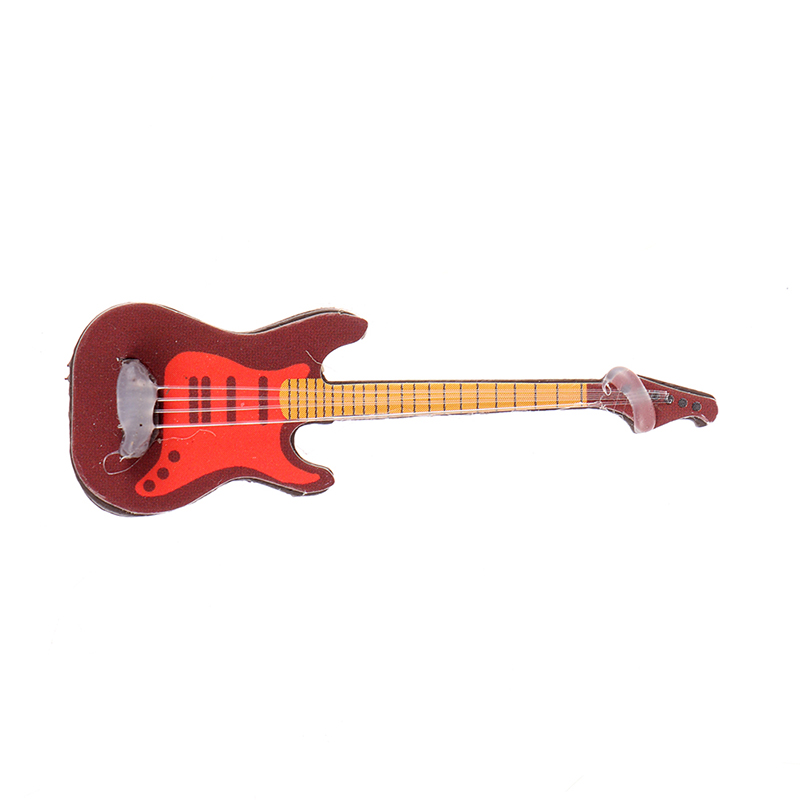 1:12 Dollhouse Miniature Music Instrument Electric Guitar for House ...