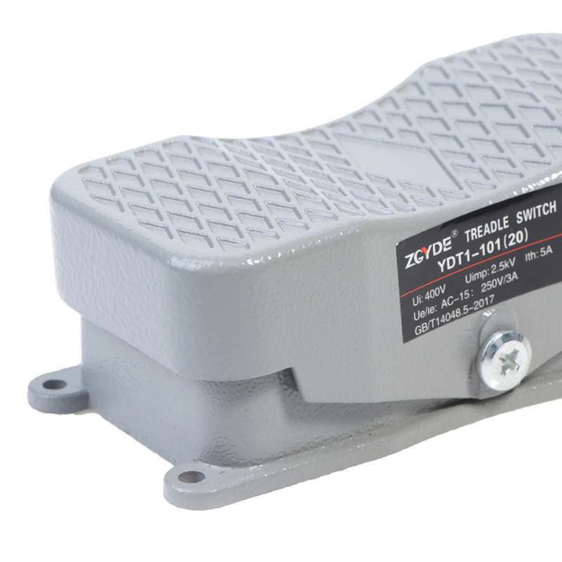 YDT1-101 Foot Switch Pedal Foot Control reverse Switch 250V 5A double cont-i- - Picture 4 of 12