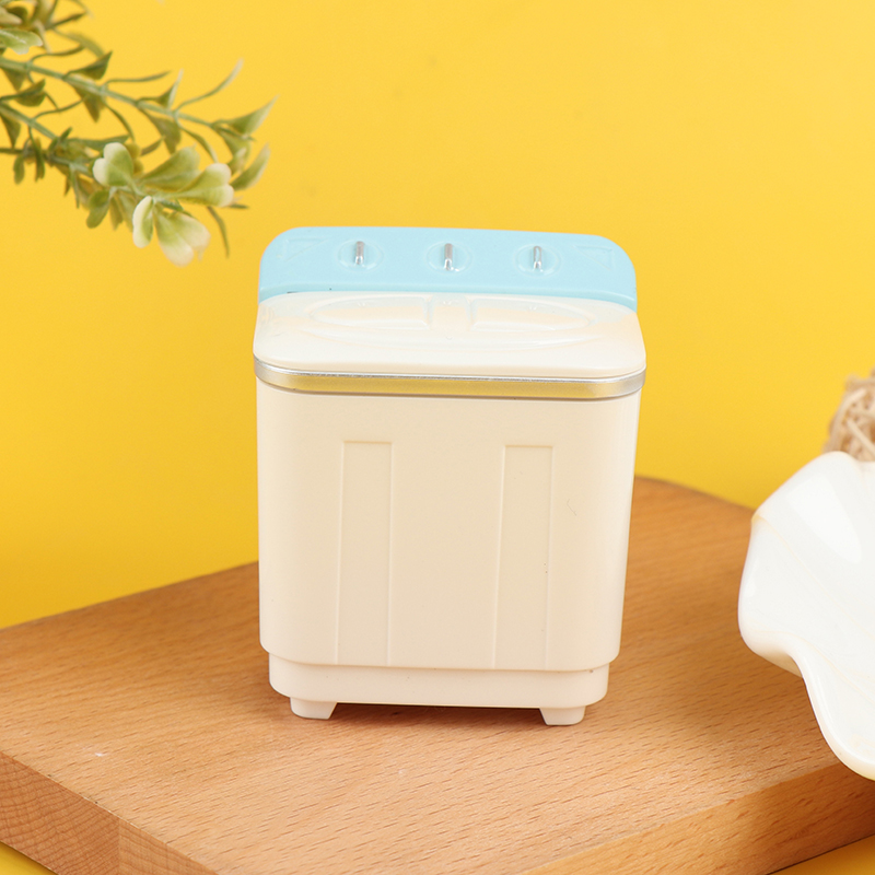 1:12 Dollhouse Miniature Laundry Washing Machine Doll Home Appliance Decor T. F7 UR10464