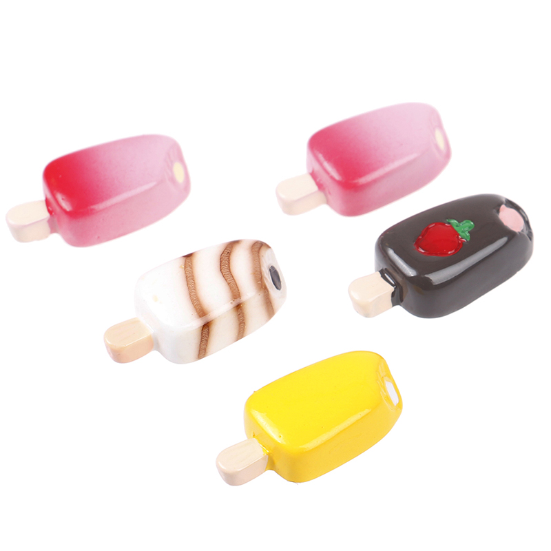 5Pcs Dollhouse Miniature Food Ice-cream DIY Dollhouse Kitchen Decor To BU Sb 5Pcs Dollhouse Miniature Food Ice-cream DIY Dollhouse Kitchen Decor To BU Sb