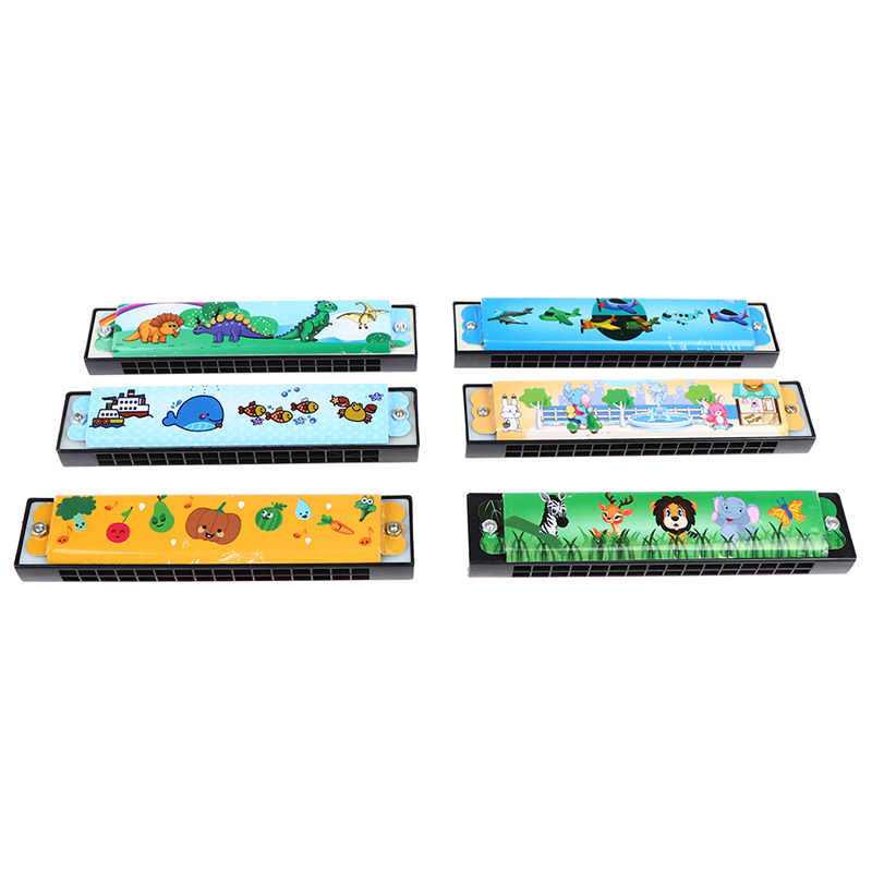 Cartoon 16 Holes Cute Harmonica Musical instrument Kids Educational To ZR Sn Cartoon 16 Holes Cute Harmonica Musical instrument Kids Educational To ZR Sn