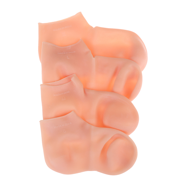 1 Pair Foot Care Socks Spa Silicone Moisturizing Gel Anti Cracking Prot AXNIN Sp 1 Pair Foot Care Socks Spa Silicone Moisturizing Gel Anti Cracking Prot AXNIN Sp