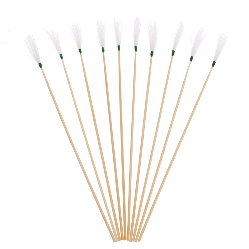 10Pcs Bamboo Feather Earpick Wax Remover Curette Ear Dig Spoon Cleaner St-qk - Bild 15 von 15