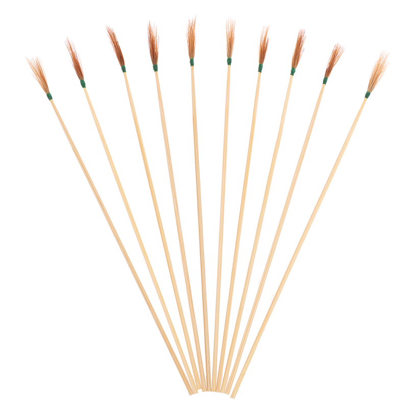 10Pcs Bamboo Feather Earpick Wax Remover Curette Ear Dig Spoon Cleaner St-qk - Bild 14 von 15