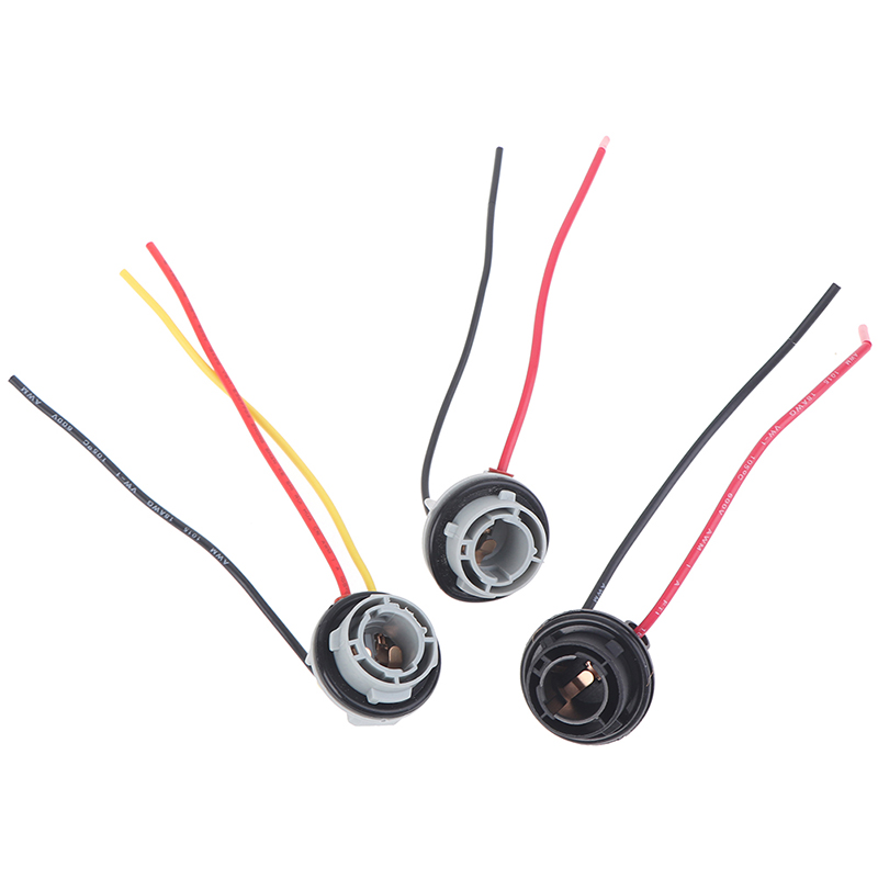 2pcs 1156 1157 Bulb Socket BAY15D Lamp Holder P21/5W Adapter Base ...