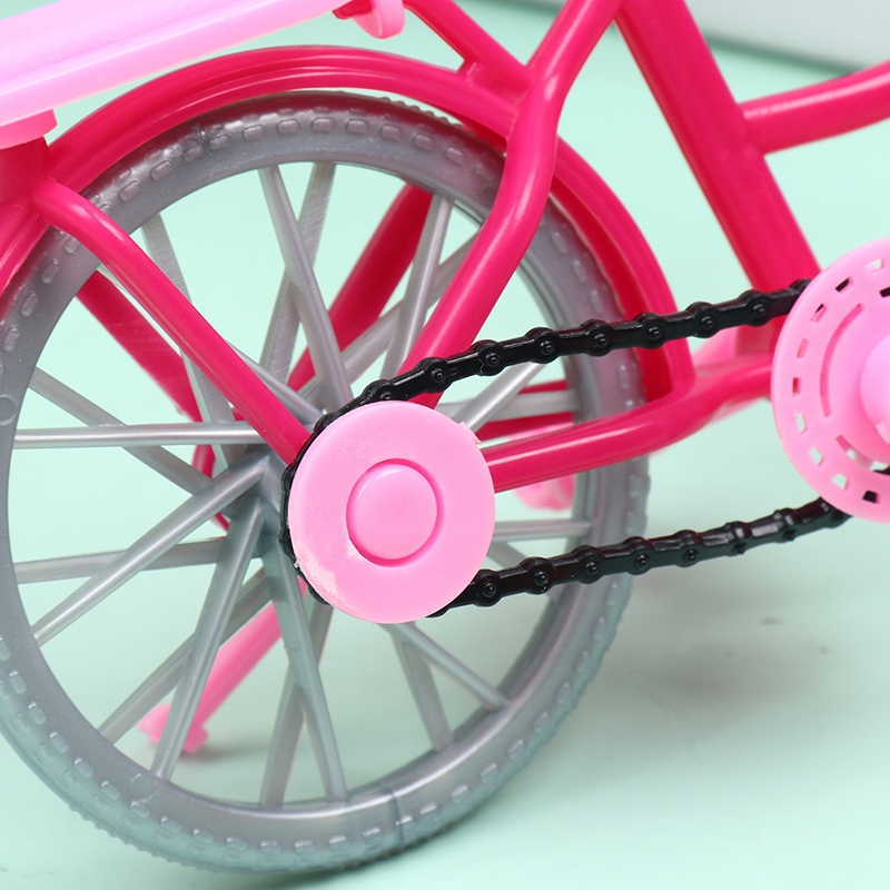 Dollhouse Single Bicycle Ouoor Sports Toy Photo Decoration for 30cm Doll To C Bw
