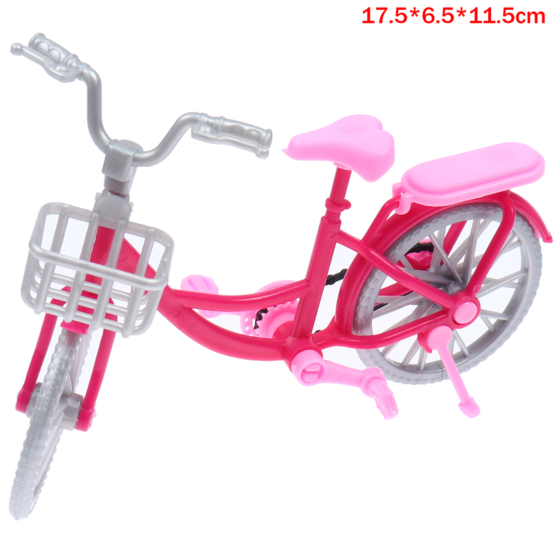 Dollhouse Single Bicycle Ouoor Sports Toy Photo Decoration for 30cm Doll To C Bw