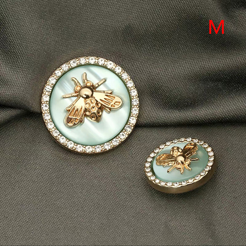 6pc Bee Metal Flower Buttons for Women Dress Coat Suit Cardigan Sewing Butto F❤J - Picture 17 of 21