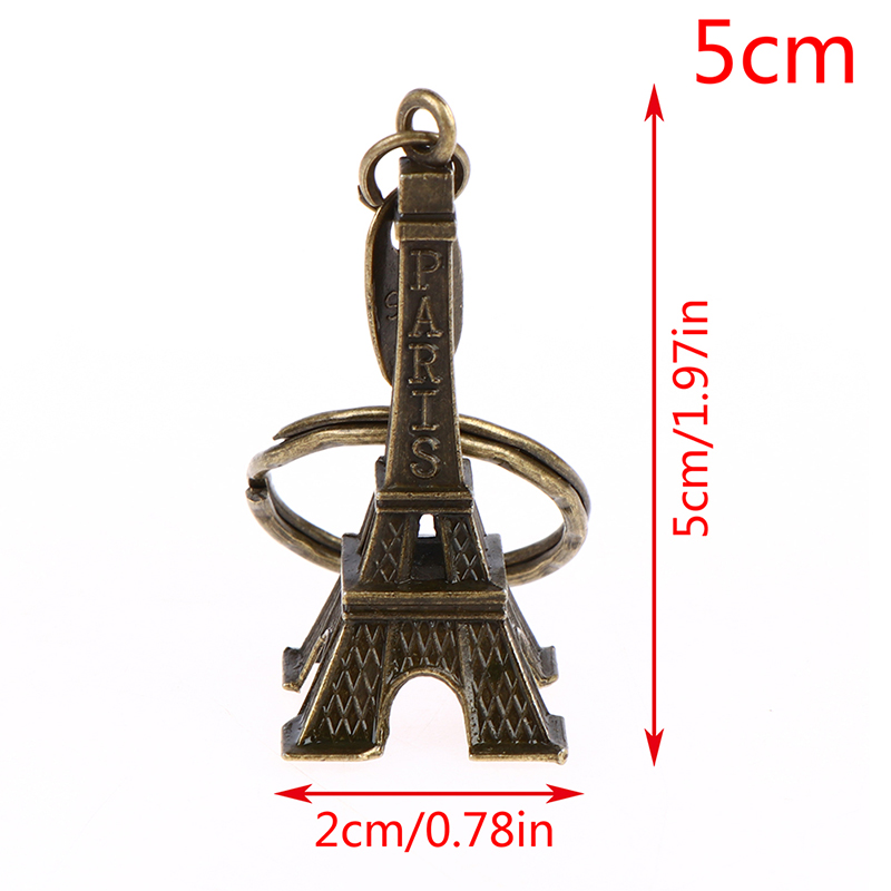 Retro Paris Eiffelturm Modell Schreibtisch Bronze Metall Statue Figur Dekor#B - Bild 13 von 16