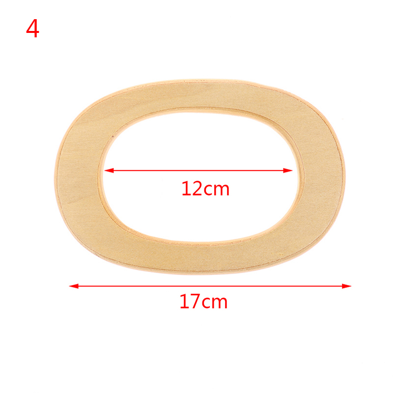 Wooden Bag Handle Replacement Diy Handbag Tote O Bag Handles Purse Straps B-bu - Picture 16 of 21