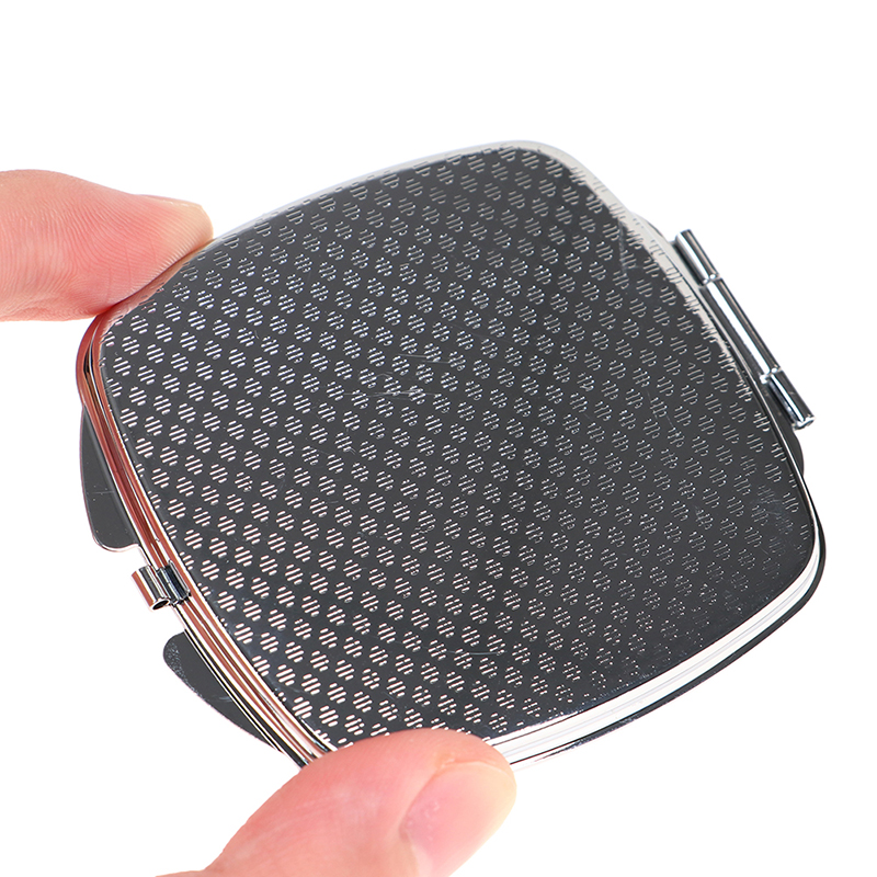 Compact Makeup Mirror Cosmetic Magnifying Round Pocket Make Up Mir-qk - Picture 4 of 16