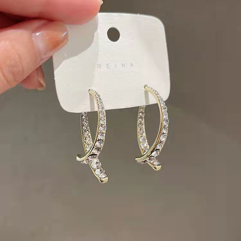 Stick shop drop earrings
