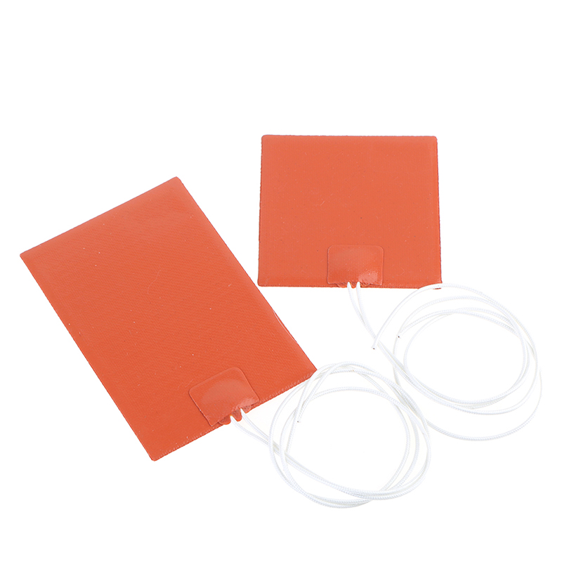 55W 220V Engine Oil Tank Silicone Heater Pad Universal Water Tank