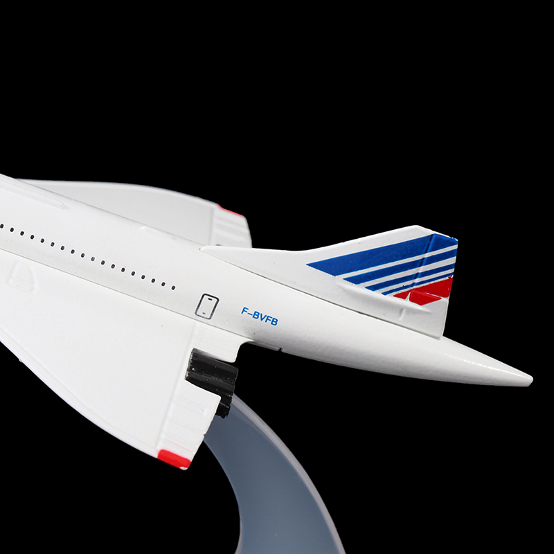 Reproduction miniature d'avion Air France, modèle Concorde 16cm