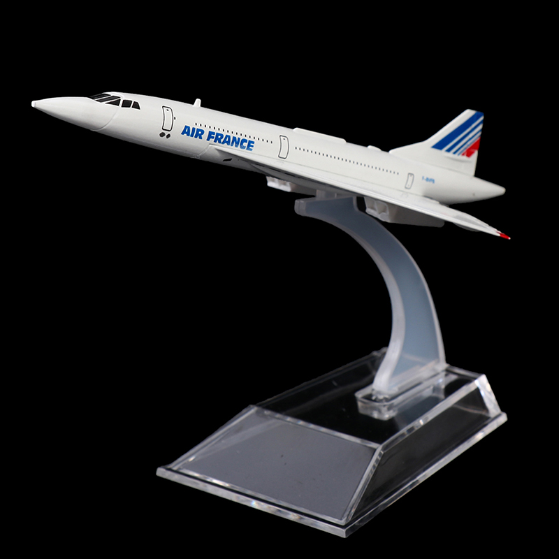 Reproduction miniature d'avion Air France, modèle Concorde 16cm
