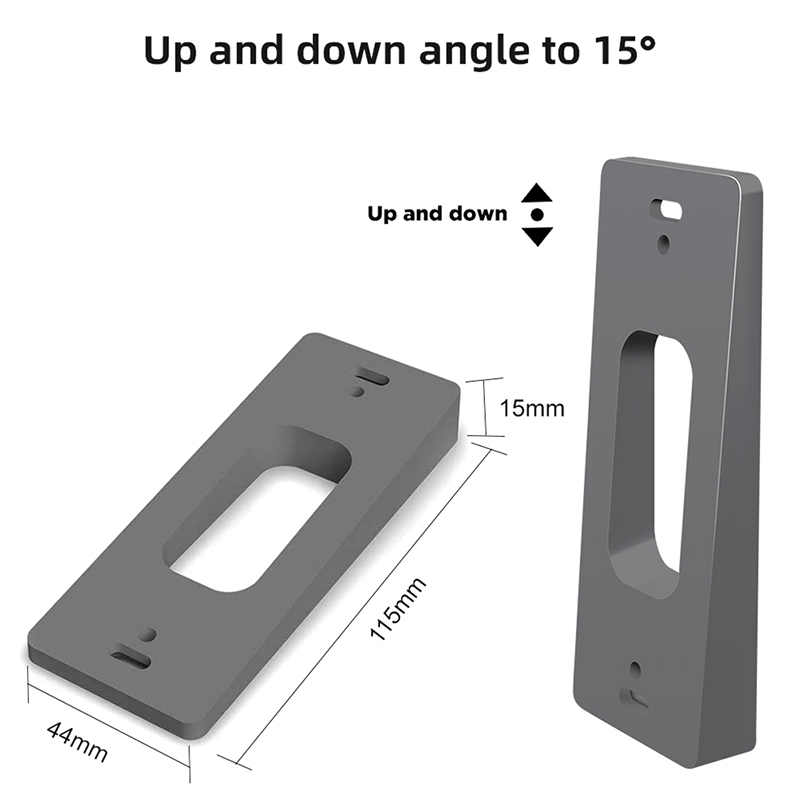 1pc Blink Video Doorbell Wedge Mount Bracket Wireless Video Doorb-bf - Picture 5 of 14