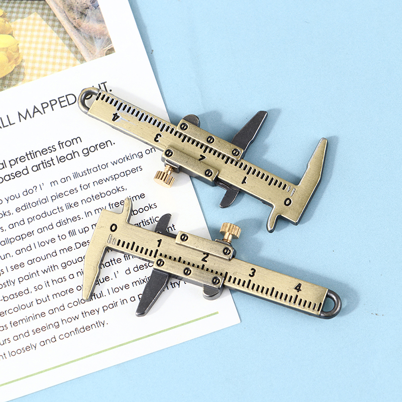 Mini Ruler 1:12 Dollhouse Miniature Ruler Vernier Caliper Model Doll Home De'R1 - Picture 9 of 10
