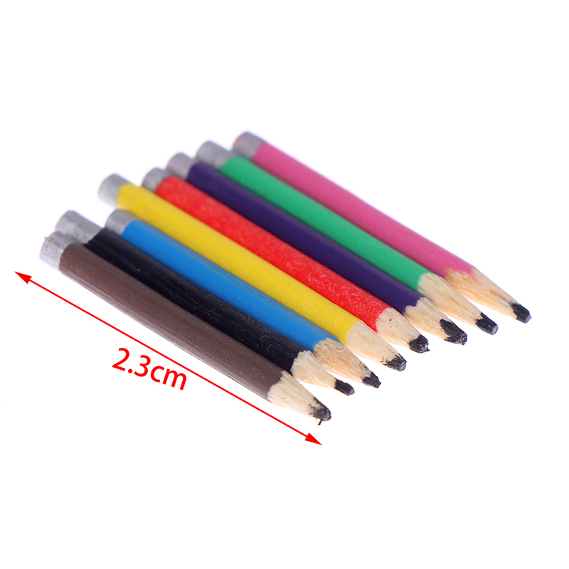 1:12 Dollhouse Miniature Pencil Model Paint Pen Simulation Doll School Suppl'S* YR11432 1:12 Dollhouse Miniature Pencil Model Paint Pen Simulation Doll School Suppl'S* YR11432