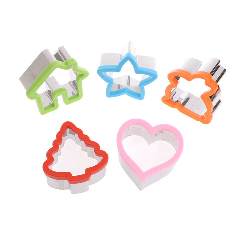 Sandwich Cutter Set for Kids Steel Bread Mould Cookie Cutters Biscuit Mold To-yn - Bild 7 von 16