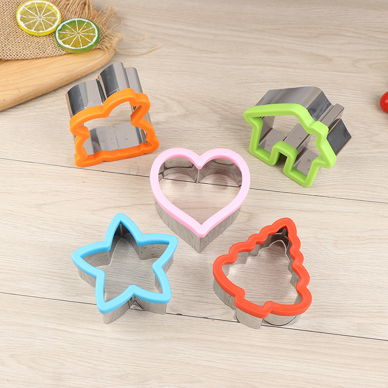 Sandwich Cutter Set for Kids Steel Bread Mould Cookie Cutters Biscuit Mold To-yn - Bild 6 von 16