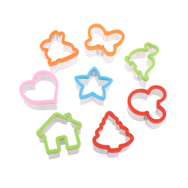 Sandwich Cutter Set for Kids Steel Bread Mould Cookie Cutters Biscuit Mold To-yn - Bild 12 von 16