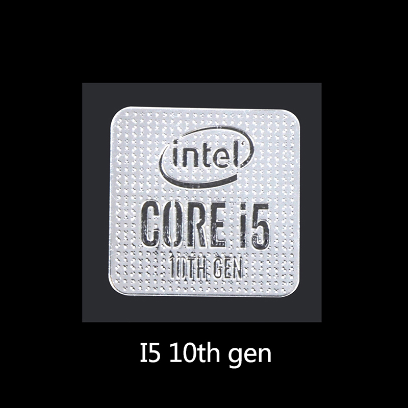 10. generacji procesor Intel Core i9 i7 i5 i3 metalowa naklejka logo laptopa naklejka i - Zdjęcie 13 z 25