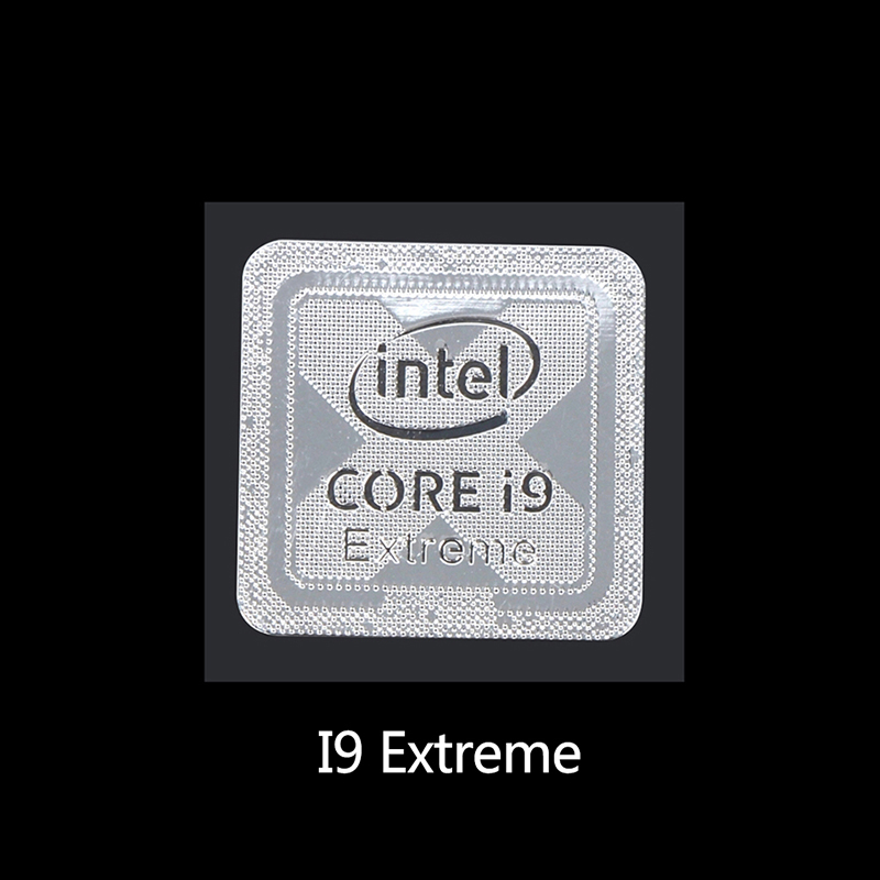 10. generacji procesor Intel Core i9 i7 i5 i3 metalowa naklejka logo laptopa naklejka i - Zdjęcie 21 z 25
