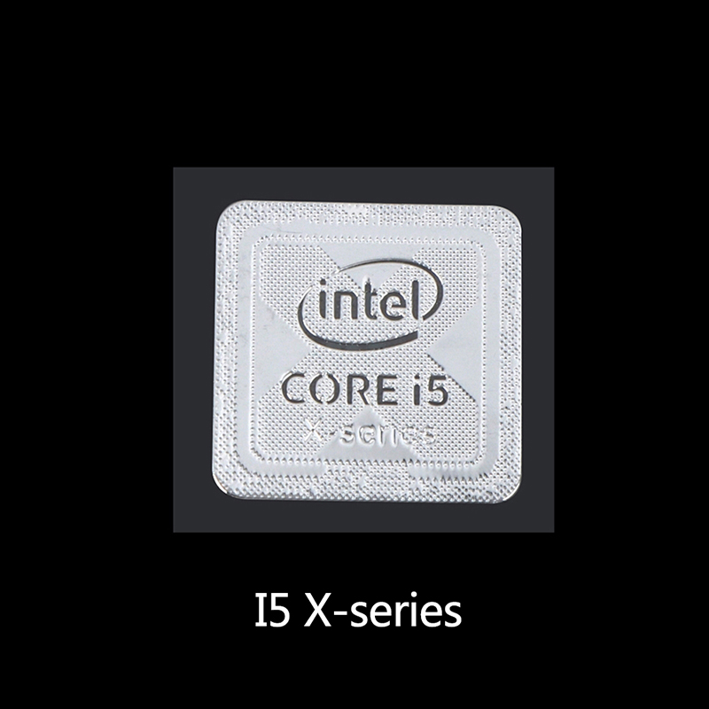10. generacji procesor Intel Core i9 i7 i5 i3 metalowa naklejka logo laptopa naklejka i - Zdjęcie 25 z 25
