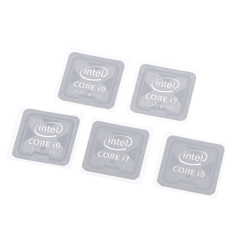Intel Core I9 10th Gen Sticker 18 X 18mm / 11/16" X 11/16" [1053