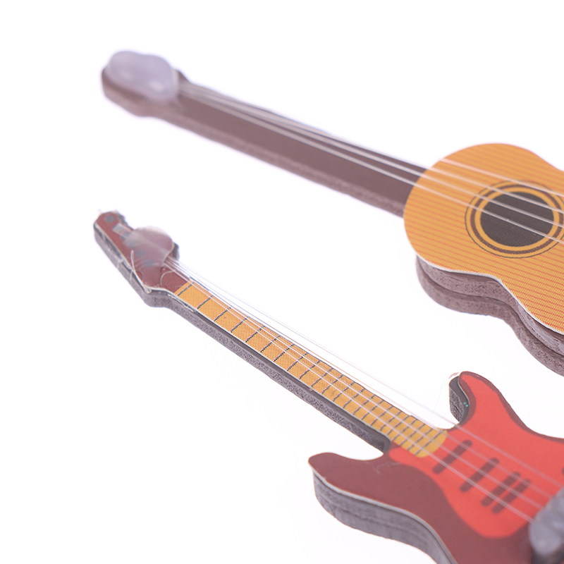 Mini furniture model classical guitar popular electric guitar shooting instru-qk - Bild 3 von 14