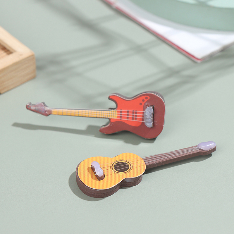 Mini furniture model classical guitar popular electric guitar shooting instru-qk - Bild 8 von 14