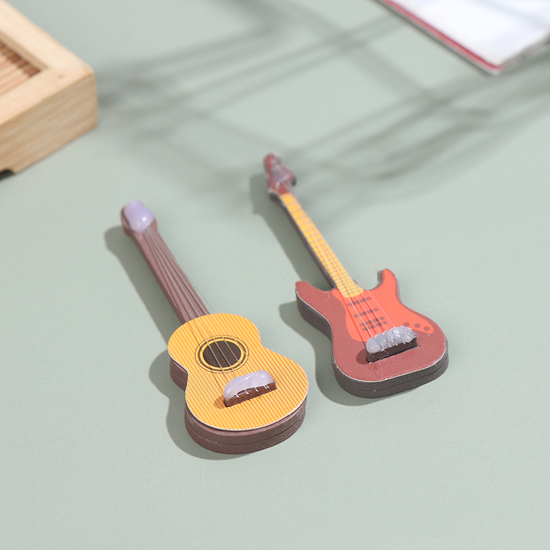 Mini furniture model classical guitar popular electric guitar shooting instru-qk - Bild 9 von 14